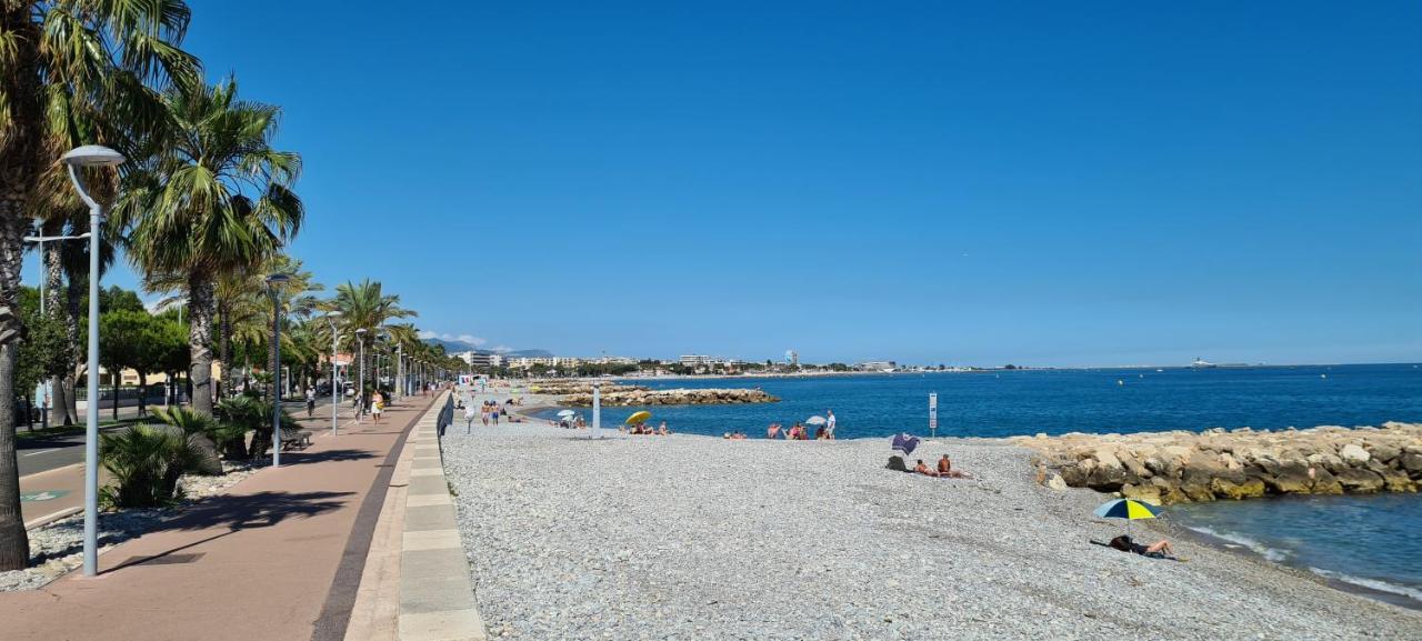 Studio De La Plage - Mer, Terrasse Et Garage Cagnes-sur-Mer Exterior photo