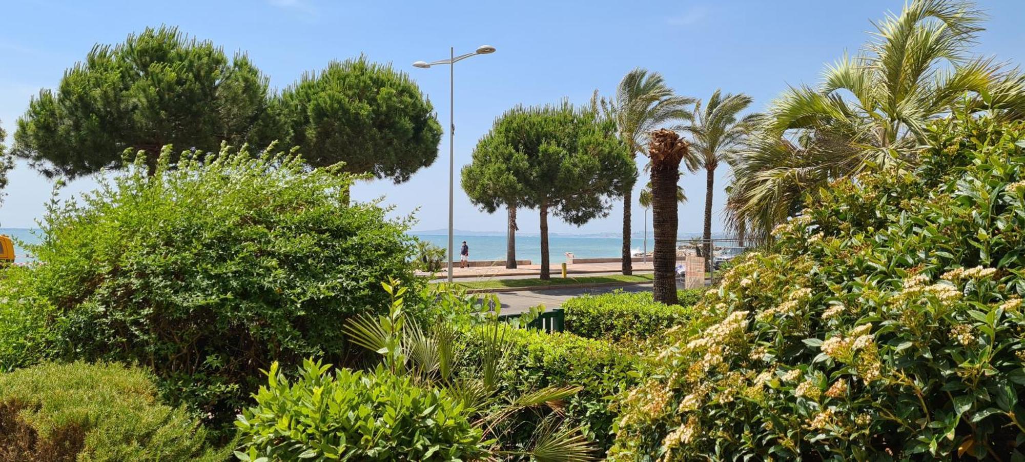 Studio De La Plage - Mer, Terrasse Et Garage Cagnes-sur-Mer Exterior photo